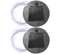 Haut de remplacement de la lumière solaire, unités de lumière solaire de remplacement de 2,76 pouces, Remplacement LED Pièces de lumière solaire, panneau solaire avec lumière de ficelle pour lanterne