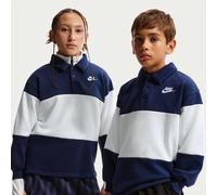 Haut de rugby en tissu en molleton Nike Club pour ado Midnight Navy/Sail/Blanc/Blanc XL