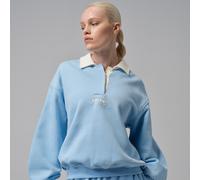 Haut de rugby Jordan Flight Fleece pour femme Psychic Blue/Sail/Psychic Blue L (FR 46-48)