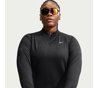 Haut de running à 1/4 de zip anti-UV Dri-FIT Nike Swift pour femme Noir 2X
