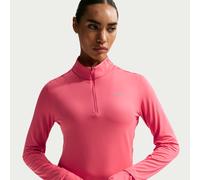 Haut de running à 1/4 de zip anti-UV Dri-FIT Nike Swift pour femme Sea Coral XS (FR 34-36)