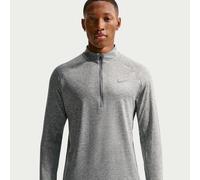 Haut de running à 1/4 de zip Dri-FIT Nike Stride pour homme Smoke Grey/Heather XXL