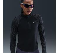 Haut de running à 1/4 de zip Dri-FIT Nike Tempo Flash pour femme Noir XL (FR 50-52)