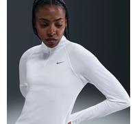 Haut de running à 1/4 de zip Dri-FIT Nike Tempo pour femme Blanc XS (FR 34-36)