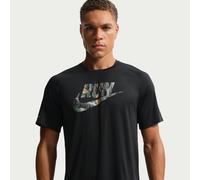 Haut de running à manches courtes Dri-FIT ADV Realtree® Nike Stride pour homme Noir XXL