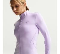 Haut de running deuxième couche à zip Dri-FIT Nike Swift pour femme Violet Mist M (FR 42-44)