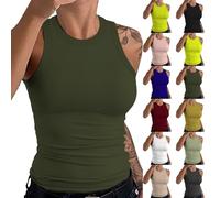 Haut De Sport Femme Ajourée, Tee Shirt sans Couture pour Corset T Shirt Anti UV Outdoor Summer Top Col Rond T-Shirt Basique Tshirt Couleur Unie Blouse Respirant Chemise Lin Fitness Nouveau Debardeur