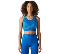 Haut de sport Lacoste Sport Seamless pour femmes bleu L
