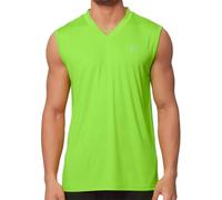 Haut de Sport pour Hommes Chemise de Fitness - Electric Green XL