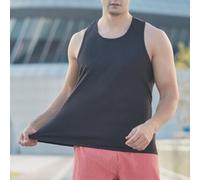 Haut de sport S-XXL à séchage rapide pour entraînement (Black M)