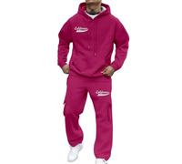 Haut De Survêtement Homme Tenue Complet Eponge Velours Nylon Beau Soirée Vintage Debardeur Sudation Orange Basketball Pêche Hoodie Color Basic Equipe Apres Lendemain