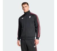 Adidas Performance Veste de sport Manchester United rouge sang, noir et blanc Taille XXL