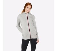 Haut De Sweat À Capuche Zippé Complet Femme Dickies Gris