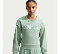 Nike Women Sum Court Fleece Sweater Green L