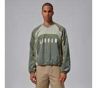 Haut d'échauffement à manches longues Jordan Flight pour homme Vintage Lichen/Spruce Fog/Bright Citron/Sail S