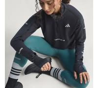 Sweat-shirt adidas Adi365 CLIMAWARM+ demi-zip noir pur femme - XS