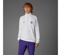 adidas Haut demi-zip Real Madrid Terrace Icons - Blanc M