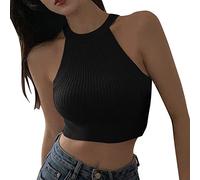 Haut Dentelle Femme En Tricot De Glace À Enfiler Style Nuisette Tour De Cou Découvrant Les Épaules Caraco Femme Dentelle Super Court Pour Le Printemps Et L'Été Dans Un Style Doux Et Cool Com