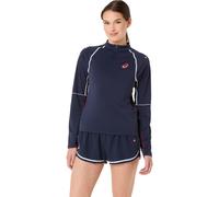 Haut d'entraînement 1/2 zip femme Asics Match Bleu S