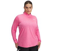 Haut d'entraînement 1/2 zip femme Under Armour Tech Rose 2X