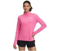 Under Armour Tech Twist Half Zip Sweatshirt Rose S Femme
