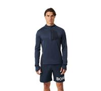 Haut d'entraînement 1/2 zip midlayer Björn Borg Bleu L