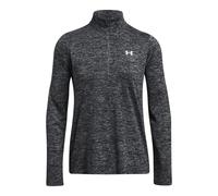 Under Armour T-shirt de sport Tech 1/2-Twist – manches longues, col zippé, confortable pour femme
