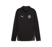 Haut d'entraînement 1/4 zip enfant Manchester City 2025/26 Noir 8 ans Unisex