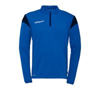 Haut d'entraînement 1/4 zip enfant Uhlsport Squad 27 Bleu 8 ans