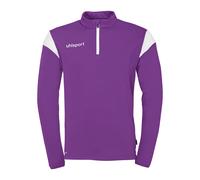 Haut d'entraînement 1/4 zip enfant Uhlsport Squad 27 Violet 8 ans Unisex