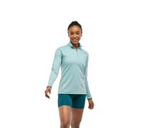 Haut d'entraînement 1/4 zip femme Hoka Glidetech Bleu M