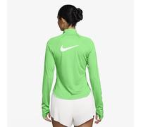 Haut d'entraînement 1/4 zip femme Nike Tempo Swoosh Vert L