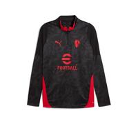 Haut d'entraînement 1/4 zip Milan AC 2025/26 Noir L Male