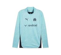 Haut d'entraînement 1/4 zip OM 2025/26 Bleu S Male