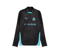 Haut d'entraînement 1/4 zip OM 2025/26 Noir M