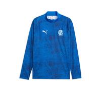 Haut d'entraînement 1/4 zip OM Warm Up 2026/27 Bleu XL
