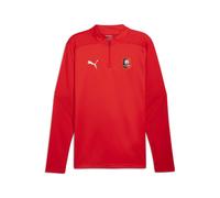 Haut d'entraînement 1/4 zip Stade Rennais 2024/25 Rouge L Unisex