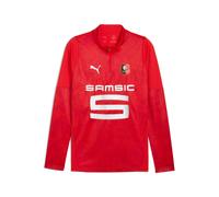 Haut d'entraînement 1/4 zip Stade Rennais 2025/26 Rouge L Male