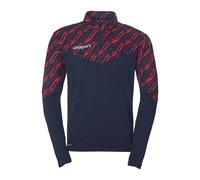 Haut d'entraînement 1/4 zip Uhlsport Progressive 28 Bleu 2XL Male