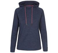 Haut d'entraînement à capuche à manches longues pour femme, Bleu marine, 40