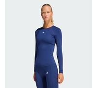 Haut d'entraînement à manches longues TECHFIT Dark Blue M