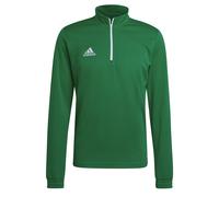 Adidas Sweatshirt Training Entrada 22 – demi-zip polaire – Vert/Blanc Taille L Homme