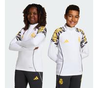 Haut d'entraînement adidas Real Madrid Avengers 25/26 Tiro25 Competition Enfants White / Bold Gold 15-16A