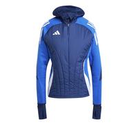 Haut d'entraînement cagoule intégrée femme Tiro 2024/25 Bleu XS