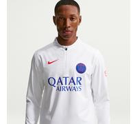 Haut d'entraînement de foot en maille Nike Dri-FIT Total 90 Paris Saint-Germain Strike 3e tenue pour homme Blanc/Global Red XXL