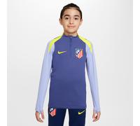 Haut d'entraînement de foot Nike Dri-FIT Atlético Madrid Strike pour ado Dark Purple Dust/Light Thistle/Vibrant Yellow/Vibrant Yellow M
