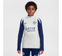 Haut d'entraînement de foot Nike Dri-FIT Inter Milan Strike pour ado Grey Haze/Blue Void/Ghost Aqua/Blue Void S