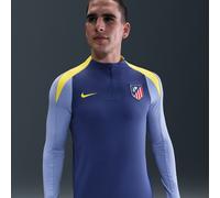 Haut d'entraînement de football Nike Dri-FIT Atlético Madrid Strike pour Homme Dark Purple Dust/Light Thistle/Vibrant Yellow/Vibrant Yellow XL