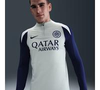 Haut d'entraînement de football Nike Dri-FIT Inter Milan Strike pour homme Grey Haze/Blue Void/Ghost Aqua/Blue Void XL