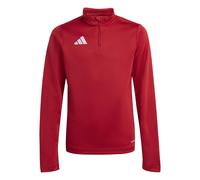 Adidas Entrada 26 Training Half Zip Sweatshirt Rouge 15-16 Years Enfants